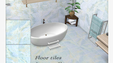 Floor tiles Laparet Sky by Coffeemoon at TSR