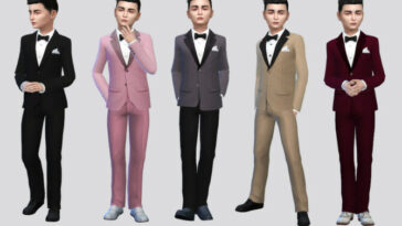 Francesco Tuxedo Suit by McLayneSims at TSR