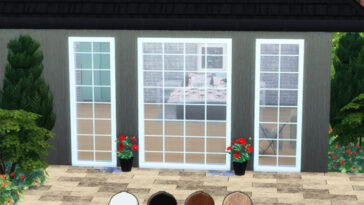 French Windows Set at Descargas Sims