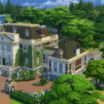 Georgian Dream Mansion by Dixie Nourmous at Mod The Sims 4