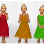 Girl’s Dress 0530 by ErinAOK at TSR