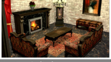 Gothic Living room recolor by so87g at TSR