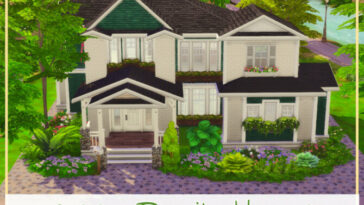 Green Family House by simmer_adelaina at TSR