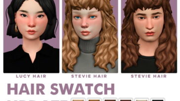 Hair Swatch Update at SERENITY