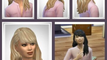 Harmony Hair at Birksches Sims Blog