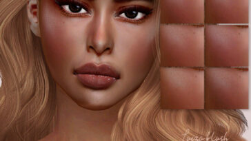 IMF Luiza Blush N.77 by IzzieMcFire at TSR