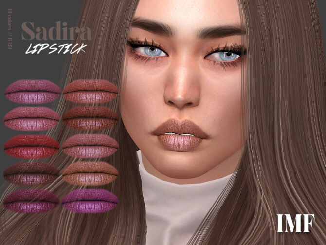 IMF Sadira Lipstick N.351 by IzzieMcFire at TSR