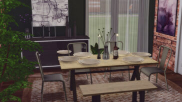 Industrella Dining Room by GenkaiHaretsu at TSR