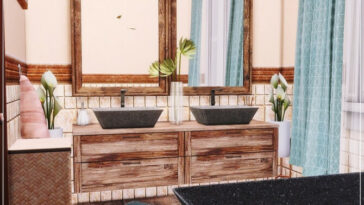 Iris Bathroom by MychQQQ at TSR