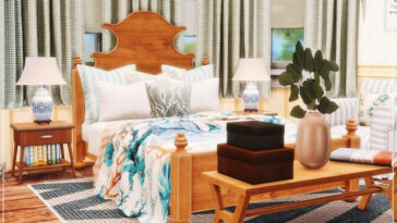 Iris Bedroom by MychQQQ at TSR