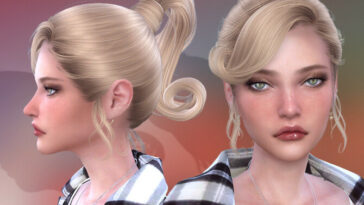 J260 Jackpot hair (P) at Newsea Sims 4