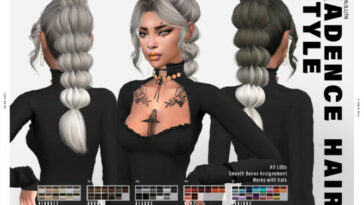 Kadence Hairstyle by Leah Lillith at TSR