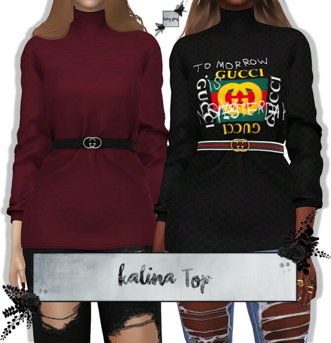 Kalina Top at Lumy Sims