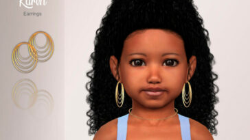 Karen Earrings Toddler by Suzue at TSR
