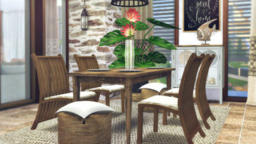 Kiana Dining Room by Rirann at TSR