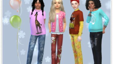 Kids Jeans Collection at Annett’s Sims 4 Welt