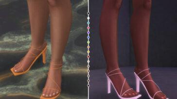 LILAH heels by Plumbobs n Fries at TSR