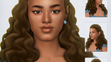 LUCE curls and braids hair at SimsTrouble