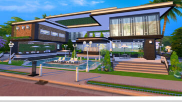 Lasira Modern villa by autaki at TSR