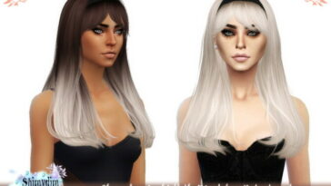 LeahLillith Madelyn Hair Retexture + Ombre at Shimydim Sims