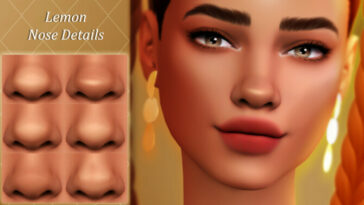 Lemon Nose Details at MSQ Sims