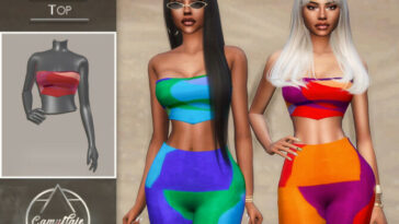 Lina Set Top by Camuflaje at TSR