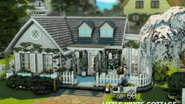 Little White Cottage by xogerardine at TSR