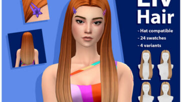 Liv Hair Set by qicc at TSR