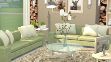 Living Room Green Forest by Flubs79 at TSR