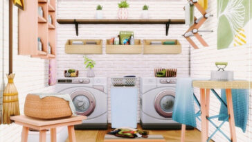Luna Laundry Room by MychQQQ at TSR