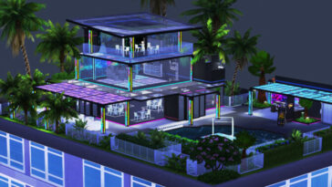 Lyna rooftop nightclub by melapples at TSR