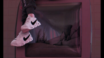 M The escape air shoes at Bedisfull – iridescent