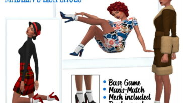 MADLEN’S LISA SHOES at Sims4Sue