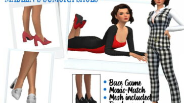 MADLEN’S SUMORA SHOES at Sims4Sue
