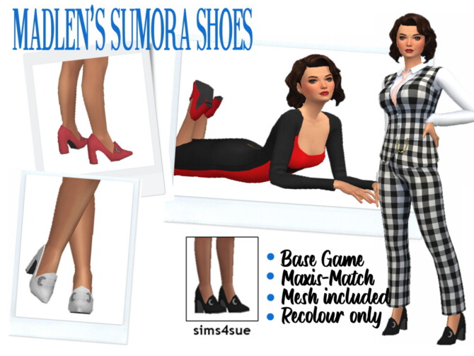 MADLEN’S SUMORA SHOES at Sims4Sue