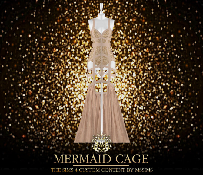 MERMAID CAGE DRESS at MSSIMS