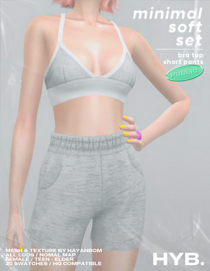 MINIMAL SOFT SET at Hayanbom