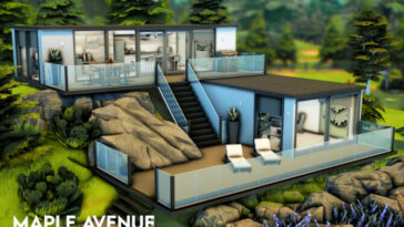 Maple Avenue house by xogerardine at TSR