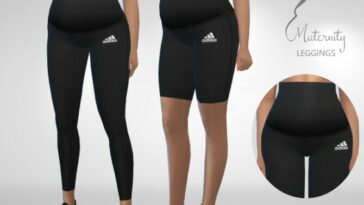 Maternity Leggings by Puresim at TSR