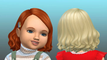Medium Wavy Med Hair for Toddlers at My Stuff Origin