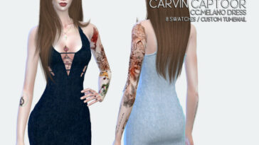 Melano Dress by carvin captoor at TSR
