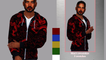 Men’s sweatshirt Paulo by LYLLYAN at TSR