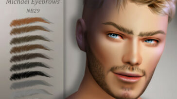 Michael Eyebrows at MSQ Sims