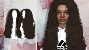 Miraculous Toddler Hairstyle by JavaSims at TSR