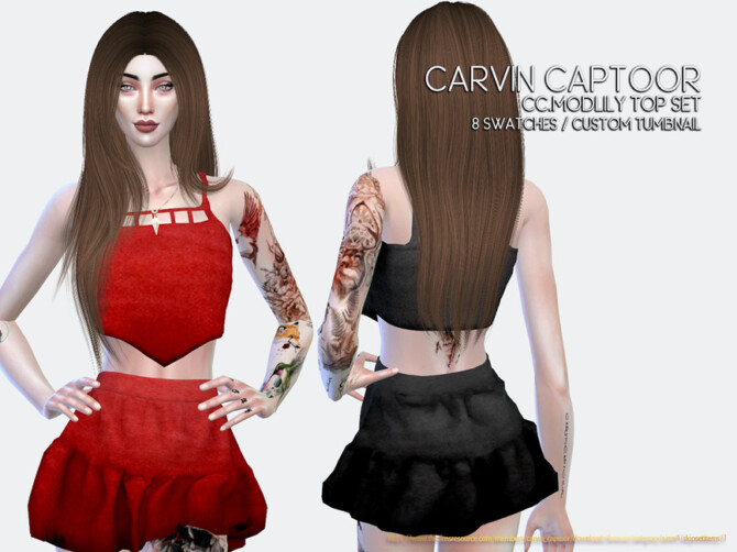 Modlily Top Set by carvin captoor at TSR