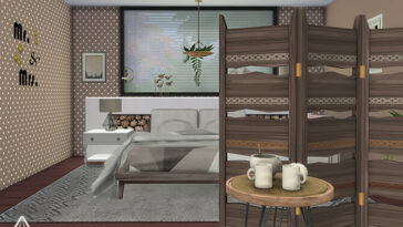 Mr. and Mrs Bedroom by evi at TSR