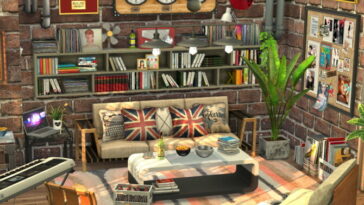 Music Studio / Living Room by Flubs79 at TSR