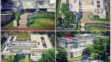 Naomi Modern house by Moniamay72 at TSR