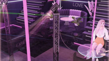 Neon Basement Club Room by Moniamay72 at TSR