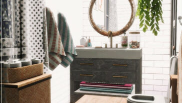 Nora Bathroom by MychQQQ at TSR
